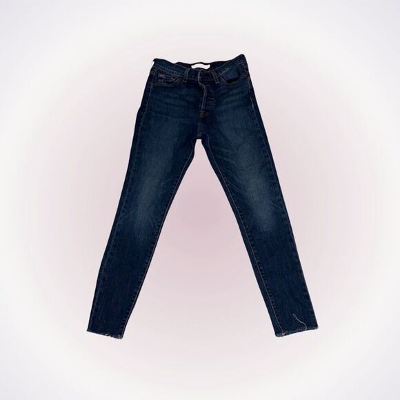 Levi’s dark wash wedgie fit high waisted jeans | Sz 26 - Picture 1 of 5